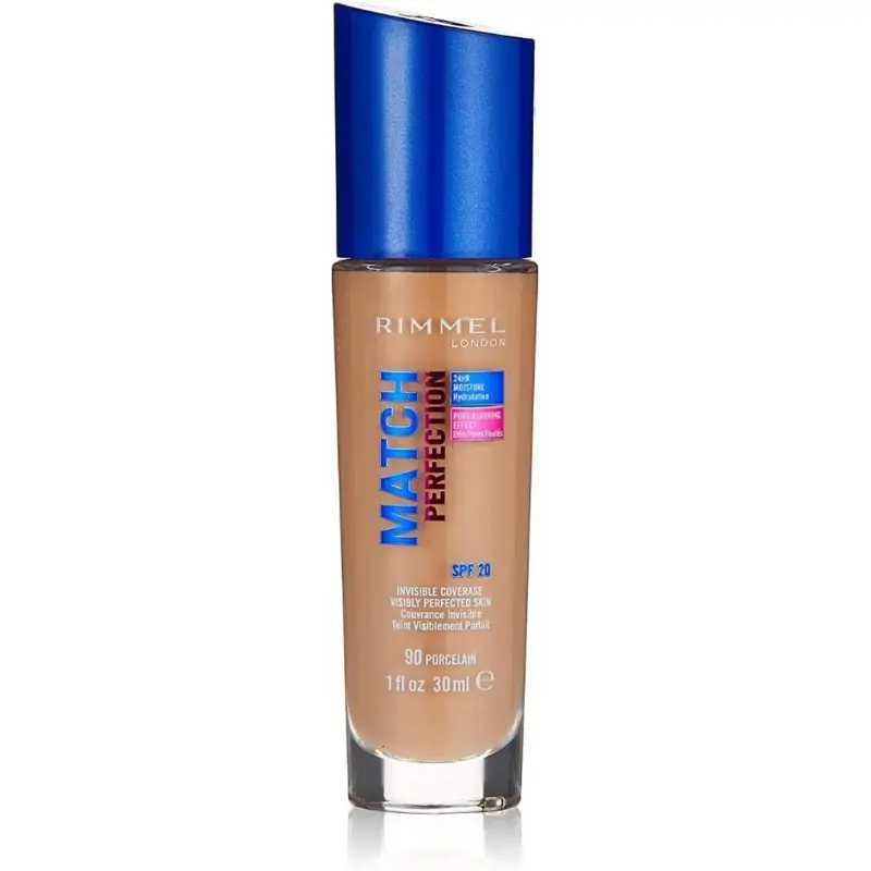 Base de maquillaje Rimmel London Match Perfection, SPF 20