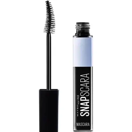 Maybelline Snapscara Máscara de pestañas, Negro