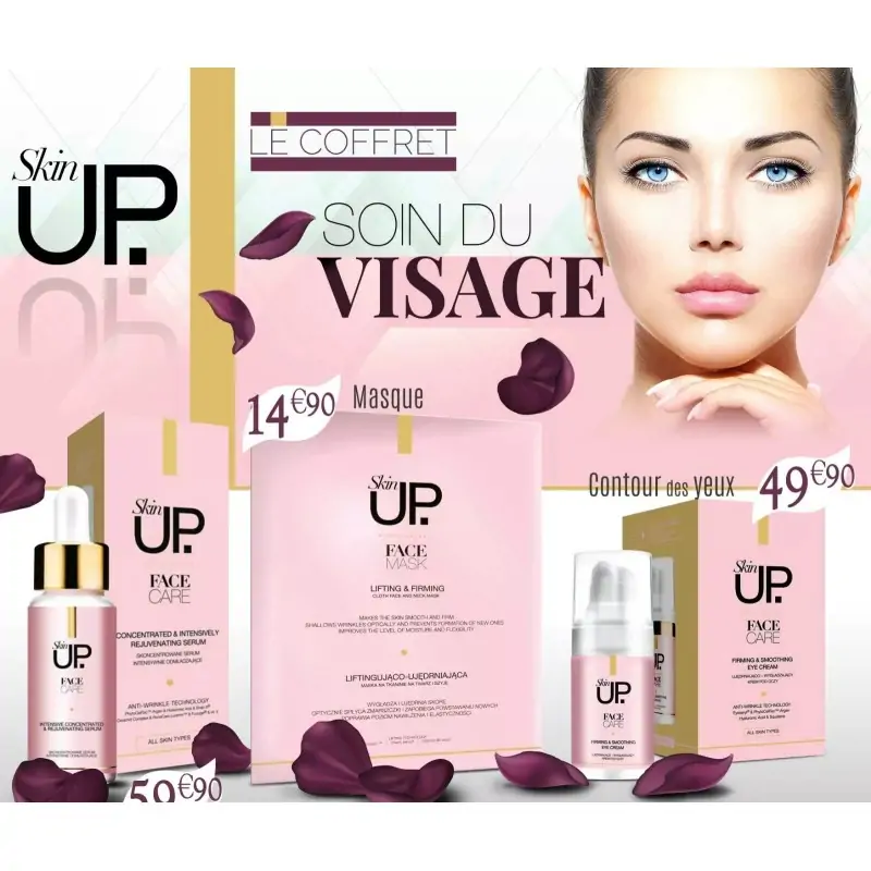 Coffrets Luxe Soin Visage Rajeunissant SKIN UP