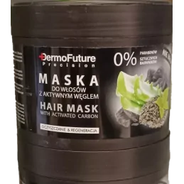 Masque capillaire au Charbon actif